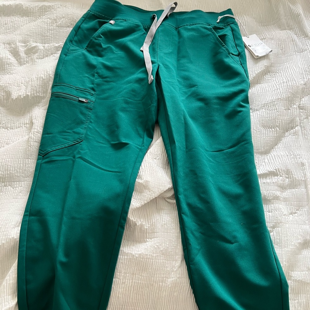 Figs Zamora jogger hunter green size XS